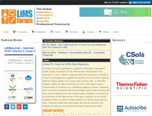 Tablet Screenshot of limsforum.com